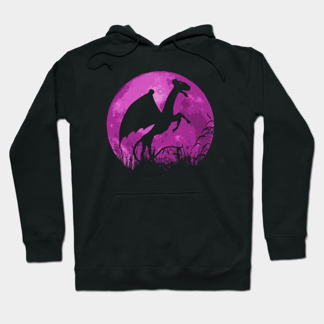 Moon Jersey Devil Hoodie by nickbeta